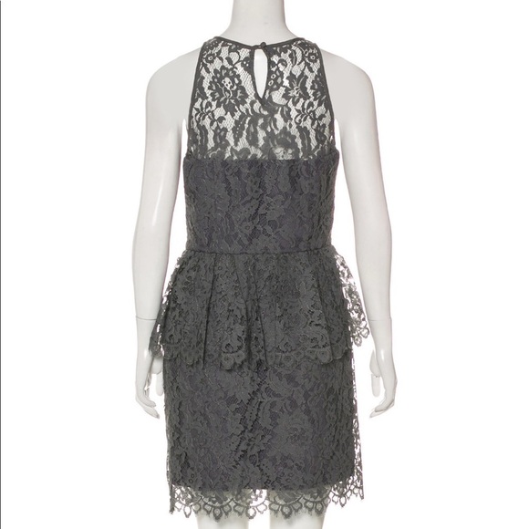 Milly Liza Lace Peplum Dress -- New With Tags - Picture 3 of 5